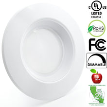 5" / 6" LED Recessed Light Fixture 90 CRI Dimmable UL-Listed CEC JA8 Title 24