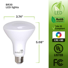 Bioluz LED BR30 LED Flood Light Bulbs