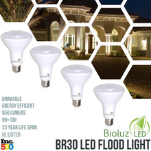 Bioluz LED BR30 LED Flood Light Bulbs