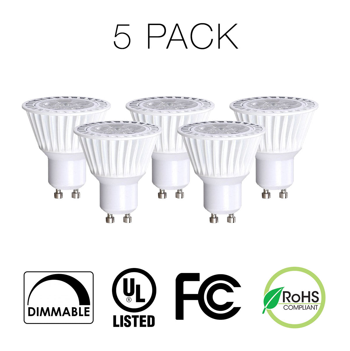 1-10pcs LED spot light GU10 AC120v 220v 3000k/4000k/6000k 3w-8w replacement  100W halogen lamp for kitchen studio bathroom