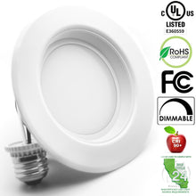 4 Inch LED Recessed Light Fixtures 90 CRI Dimmable UL-Listed CEC JA8 Title 24
