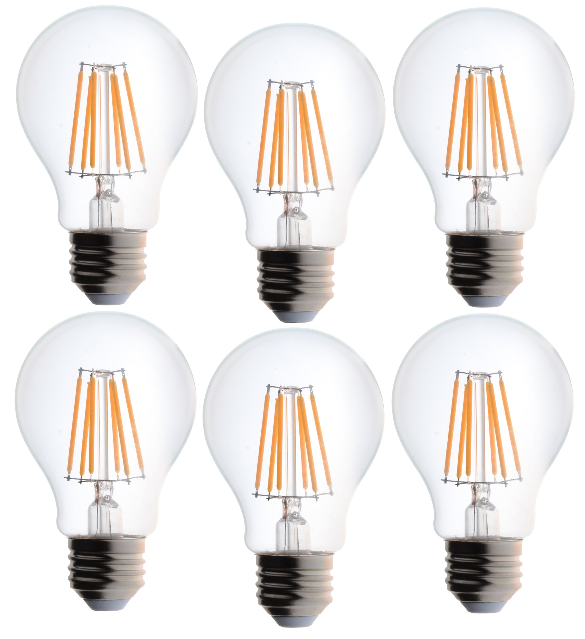 nevel Kaap ik zal sterk zijn Bioluz LED Dimmable 60W Clear Edison Style Filament LED, A19 Light Bul