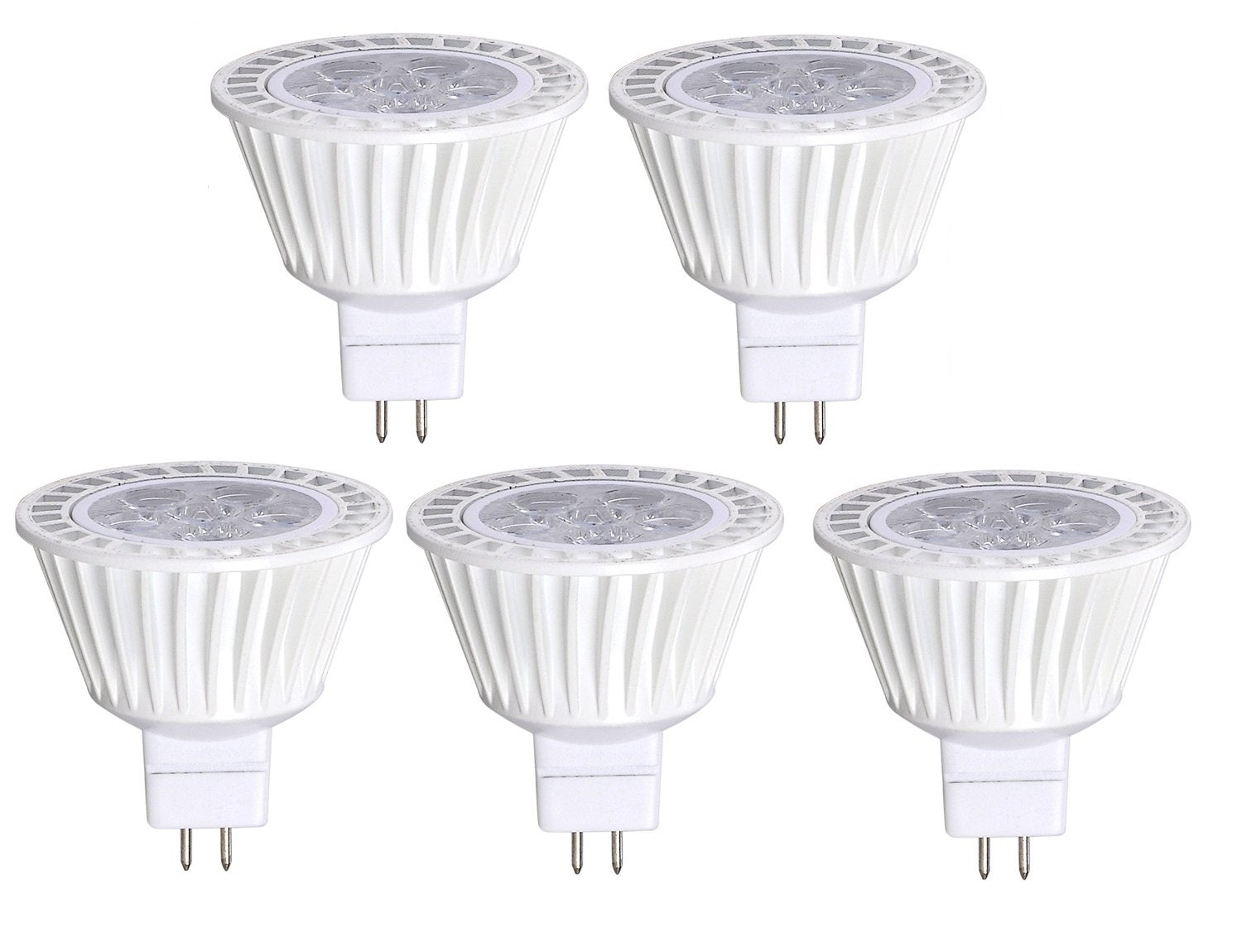 4,5W MR16 LED, 12V MR16 LED Lampe, 420LM 3000K Warmweiss, Milchig Schutzglas