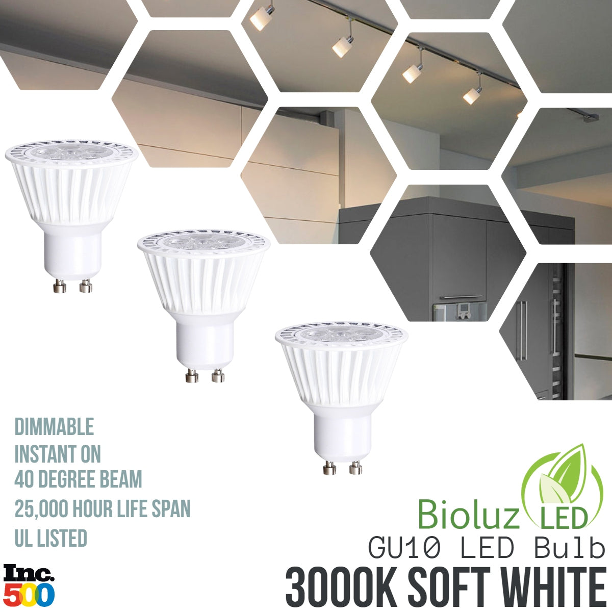 pop Klik Hoogland Bioluz LED Dimmable GU10 LED Bulbs