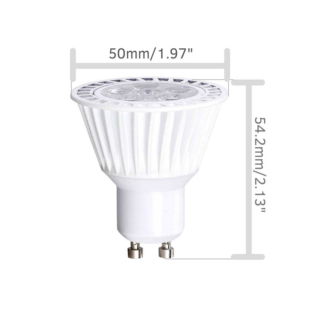 Waakzaamheid Verdrag Waarnemen Bioluz LED Dimmable GU10 LED Bulbs