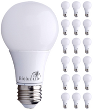Bioluz LED 60 Watt LED Light Bulbs Non Dimmable