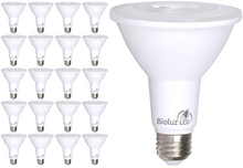 PAR38 LED Bulb 120W Replacement Indoor / Outdoor Dimmable Spot Light Bulb by Bioluz LED, 3000K Soft White, E26, 40 Degree Beam Angle, UL Listed