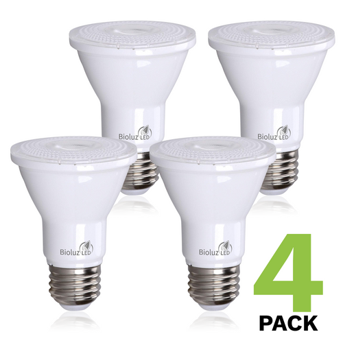 Bioluz LED 10 Pack Commercial Grade GU10 LED Bulbs Dimmable 3000K 50W  Halogen Replacement 120v UL Listed (Pack of 10)