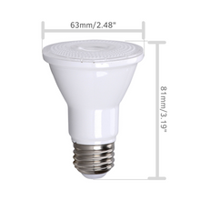 PAR20 LED Bulb 75W Replacement 90 CRI Indoor / Outdoor Dimmable Spot Light Bulb by Bioluz LED UL Listed CEC Title 20